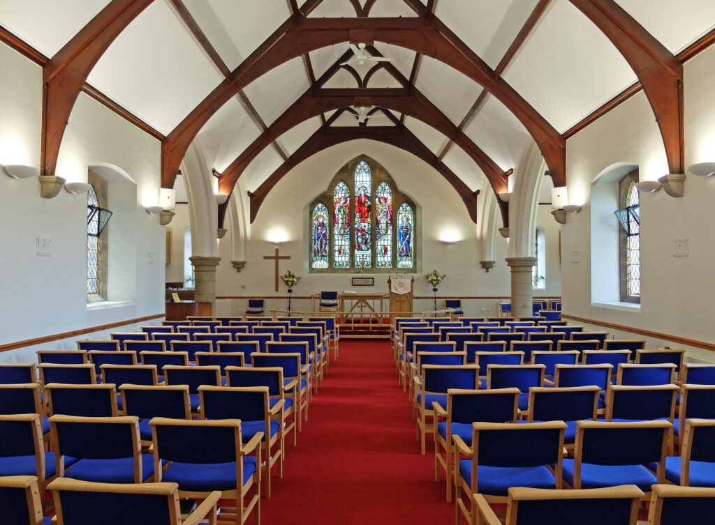 This image has an empty alt attribute; its file name is Church-interior-1024x753.jpg
